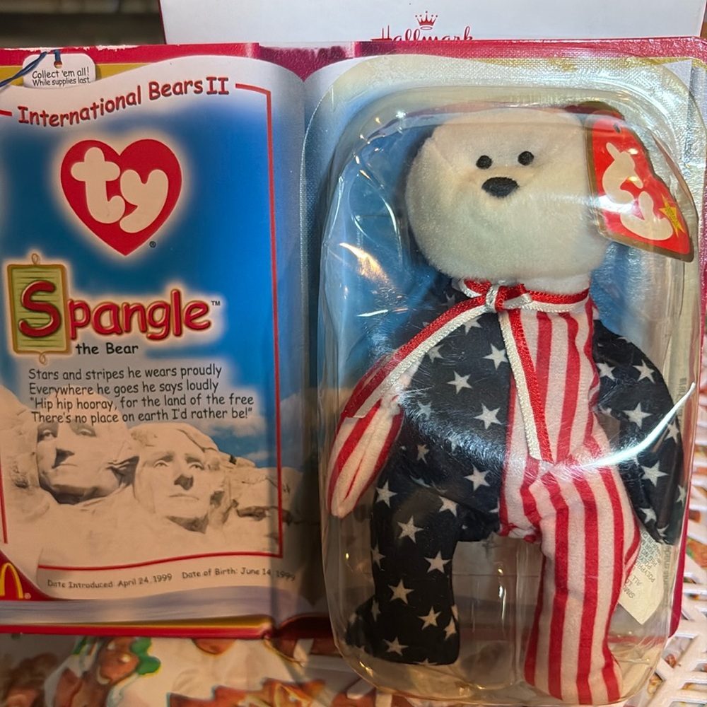 Beanie baby spangle
